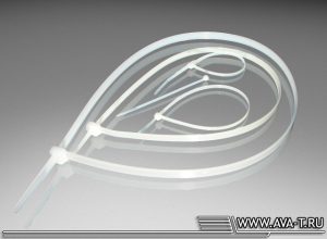 Хомут нейлоновый PTC 4*300 (3,6*300)