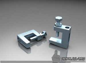 Струбцина монтажная BCZ М10-М10