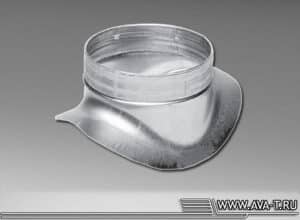 Врезка (кр) D100 L100 (0,5мм)